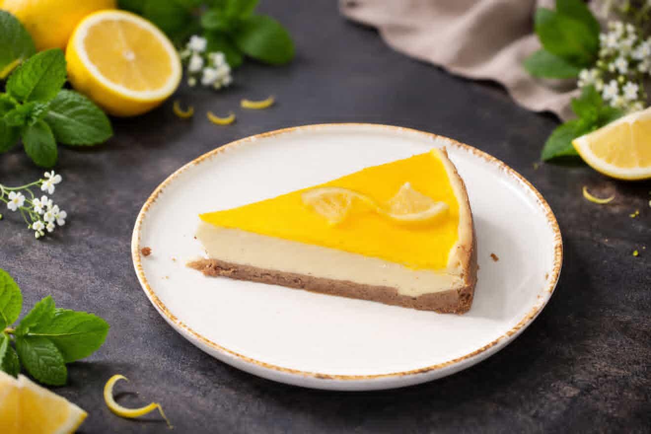 Image du Cheesecake au citron.